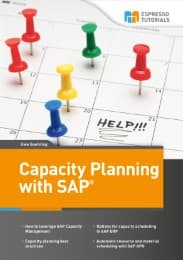 Cover von Capacity Planning with SAP