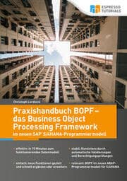 Cover von Praxishandbuch BOPF - das Business Object Processing Framework im neuen SAP S/4HANA-Programmiermodell