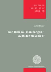 Cover von Den Dieb soll man hängen - auch den Hausdieb?