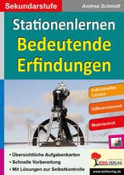 Cover von Stationenlernen Bedeutende Erfindungen