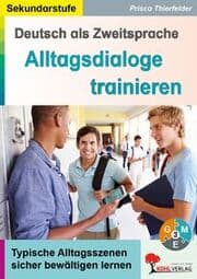 Cover von Deutsch als Zweitsprache - Alltagsdialoge trainieren