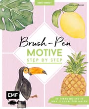 Cover von Kunst Kompakt: Brush-Pen-Motive Step by Step