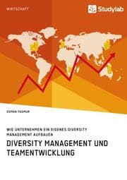 Cover von Diversity Management und Teamentwicklung. Wie Unternehmen ein eigenes Diversity Management aufbauen