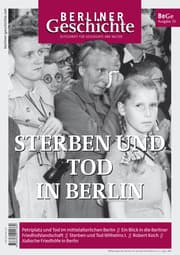 Cover von Berliner Geschichte - Sterben und Tod in Berlin