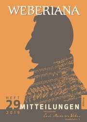 Cover von Weberiana 29