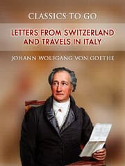 Cover von Letters from Switzerland and Travels in Italy
