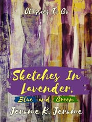 Cover von Sketches in Lavender, Blue and Green