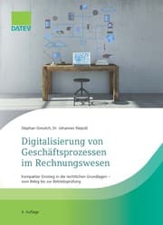 Cover von Digitalisierung von Geschäftsprozessen im Rechnungswesen