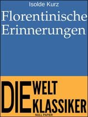 Cover von Florentinische Erinnerungen