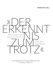 Cover von 'Der Erkenntnis zum Trotz'