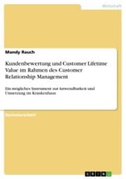 Cover von Kundenbewertung und Customer Lifetime Value im Rahmen des Customer Relationship Management