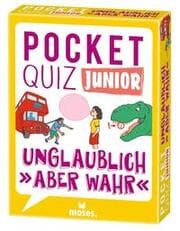 Cover von Pocket Quiz junior Unglaublich, aber wahr