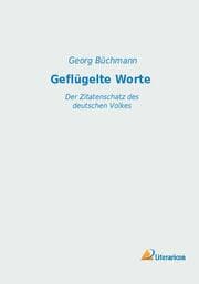 Cover von Geflügelte Worte