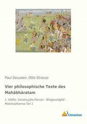 Cover von Vier philosophische Texte des Mahâbhâratam