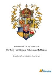 Cover von Der Adel von Böhmen, Mähren und Schlesien