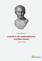 Cover von Lexikon zu den philosophischen Schriften Ciceros