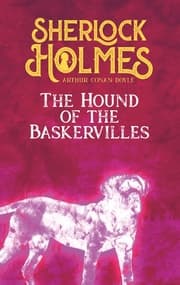 Cover von The Hound of the Baskervilles. Arthur Conan Doyle (englische Ausgabe)