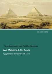 Cover von Aus Mehemed Alis Reich