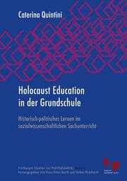 Cover von Holocaust Education in der Grundschule