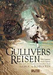 Cover von Gullivers Reisen: Von Laputa nach Japan (Graphic Novel)