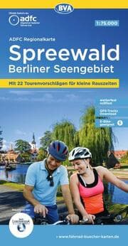 Cover von BVA ADFC Regionalkarte Spreewald Berliner Seengebiet 1:75.000