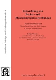 Cover von Entwicklung von Rechts- und Menschenrechtsvorstellungen