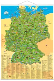 Cover von Illustrierte Deutschlandkarte