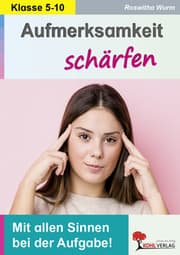 Cover von Aufmerksamkeit schärfen, Klasse 5-10