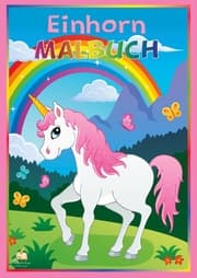 Cover von Einhorn Malbuch