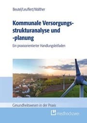 Cover von Kommunale Versorgungsstrukturanalyse und -planung
