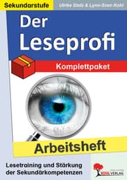 Cover von Der Leseprofi - Arbeitshefte Sekundarstufe / Komplettpaket