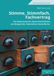 Cover von Stimme, Stimmfach, Fachvertrag