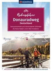 Cover von KOMPASS Radreiseführer Donauradweg Deutschland