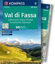 Cover von KOMPASS guida escursionistica Val di Fassa/Fassatal, 60 itinerari