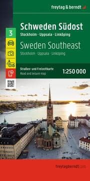 Cover von freytag & berndt Straßenkarte Schweden Südost 1:250.000