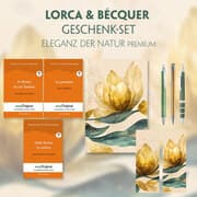 Cover von Lorca & Bécquer Geschenkset - 3 Bücher (mit Audio-Online) + Eleganz der Natur Schreibset Premium