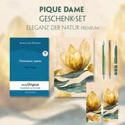 Cover von Pique Dame Geschenkset (Buch mit Audio-Online) + Eleganz der Natur Schreibset Premium