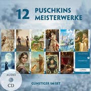 Cover von 12 Puschkins Meisterwerke (12 Bücher + Audio-CDs) - Frank-Lesemethode - Kommentierte zweisprachige Ausgabe Russisch-Deutsch