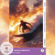 Cover von La Vague mortelle - Französische Krimi-Lektüre A2-B1 (+ Audio-CD)