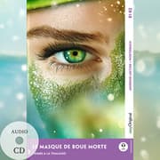 Cover von Le Masque de boue mortel - Französische Krimi-Lektüre B1-B2 (+ Audio-CD)