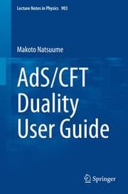 Cover von AdS/CFT Duality User Guide