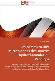 Cover von Les communautés microbiennes des sources hydrothermales du Pacifique