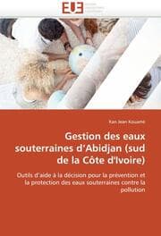 Cover von Gestion des eaux souterraines d''Abidjan (sud de la Côte d''Ivoire)