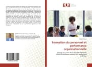 Cover von Formation du personnel et performance organisationnelle