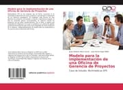 Cover von Modelo para la implementación de una Oficina de Gerencia de Proyectos