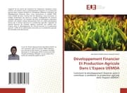 Cover von Développement Financier Et Production Agricole Dans LEspace UEMOA