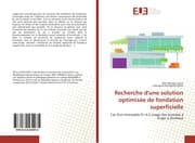 Cover von Recherche d'une solution optimisée de fondation superficielle