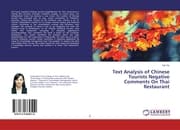 Cover von Text Analysis of Chinese Tourists Negative Comments On Thai Restaurant