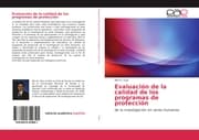 Cover von Evaluación de la calidad de los programas de protección