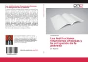 Cover von Las instituciones financieras oficiosas y la mitigación de la pobreza